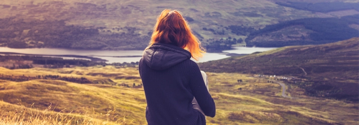 Chronic Pain St. Louis MO Lady In Mountains